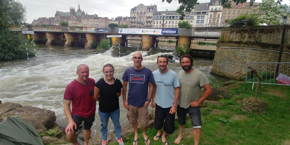 Championnats de France masters de slalom à Metz