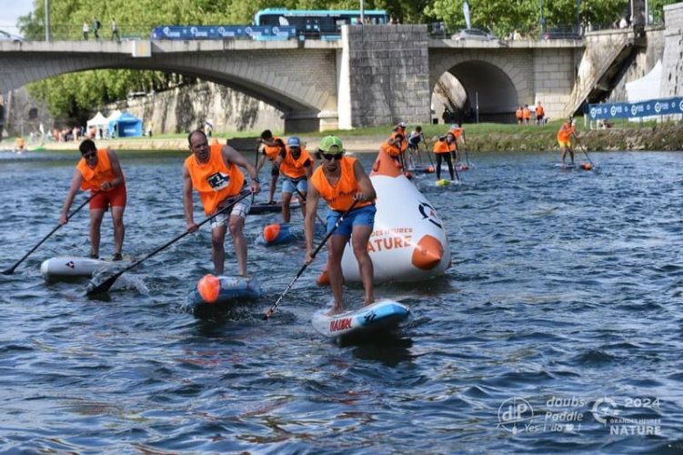 retour sur le Doubs Paddle Race- Open de France de Sup