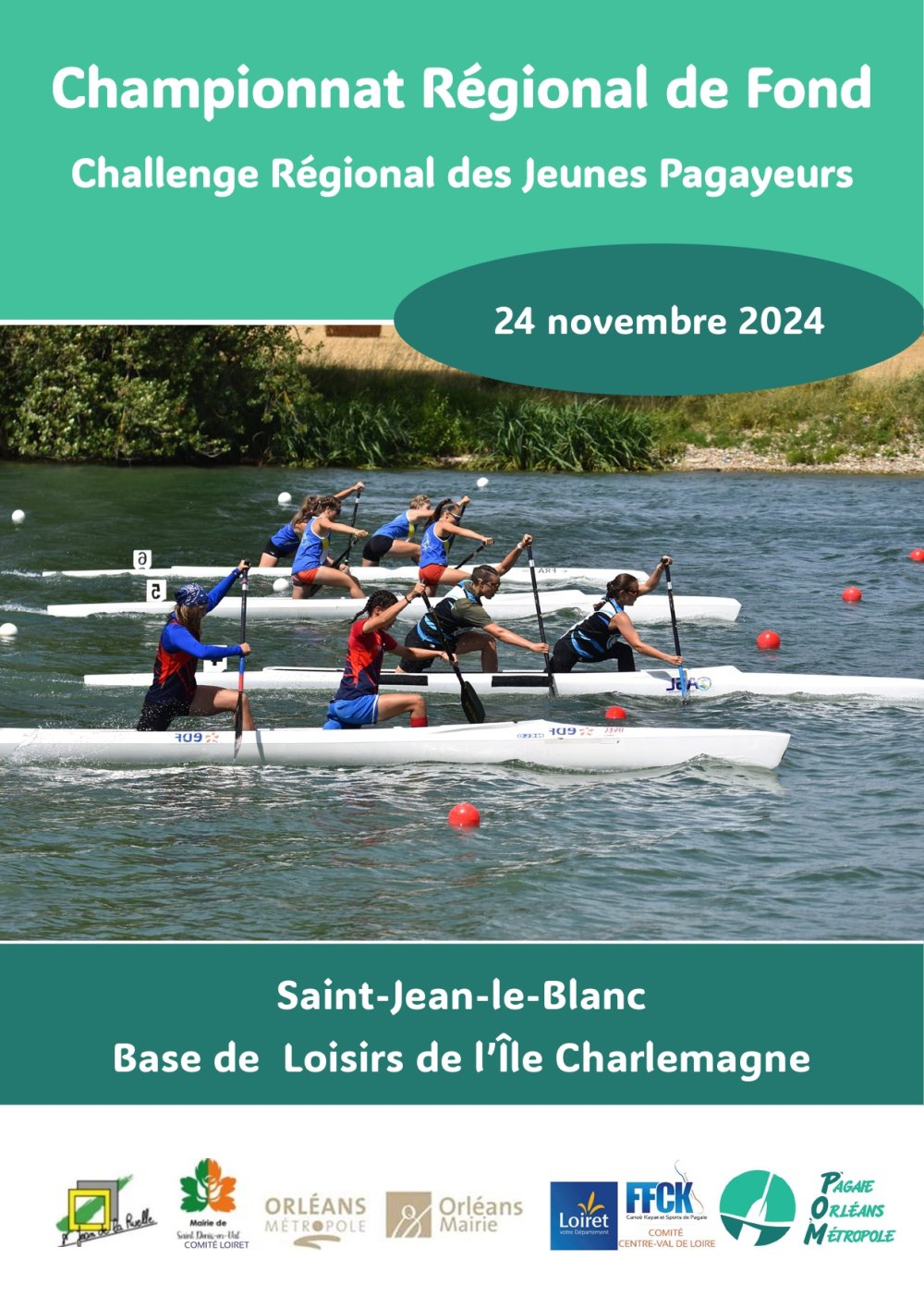 Championnat Régional de Fond  à l'Île Charlemagne 