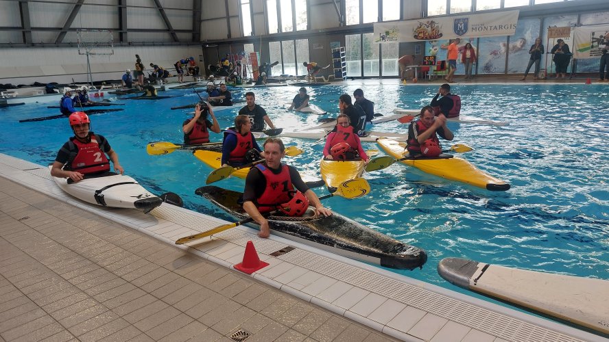 Kayak polo a Montargis