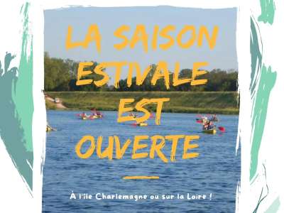 La saison estivale est lancée a la Pagaie Orléans Métropole !
